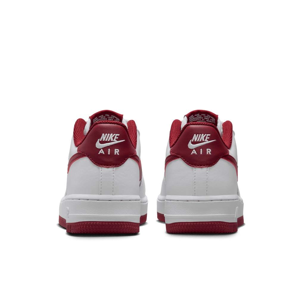 Big Kids' Nike Air Force 1 "White Team Red"