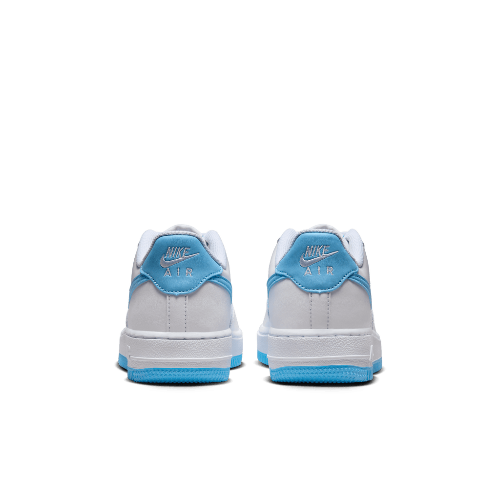 Big Kids' Nike Air Force 1 LV8 "White Aquarius Blue"