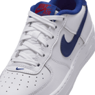 Big Kids' Nike Air Force 1 "White Deep Royal Blue"