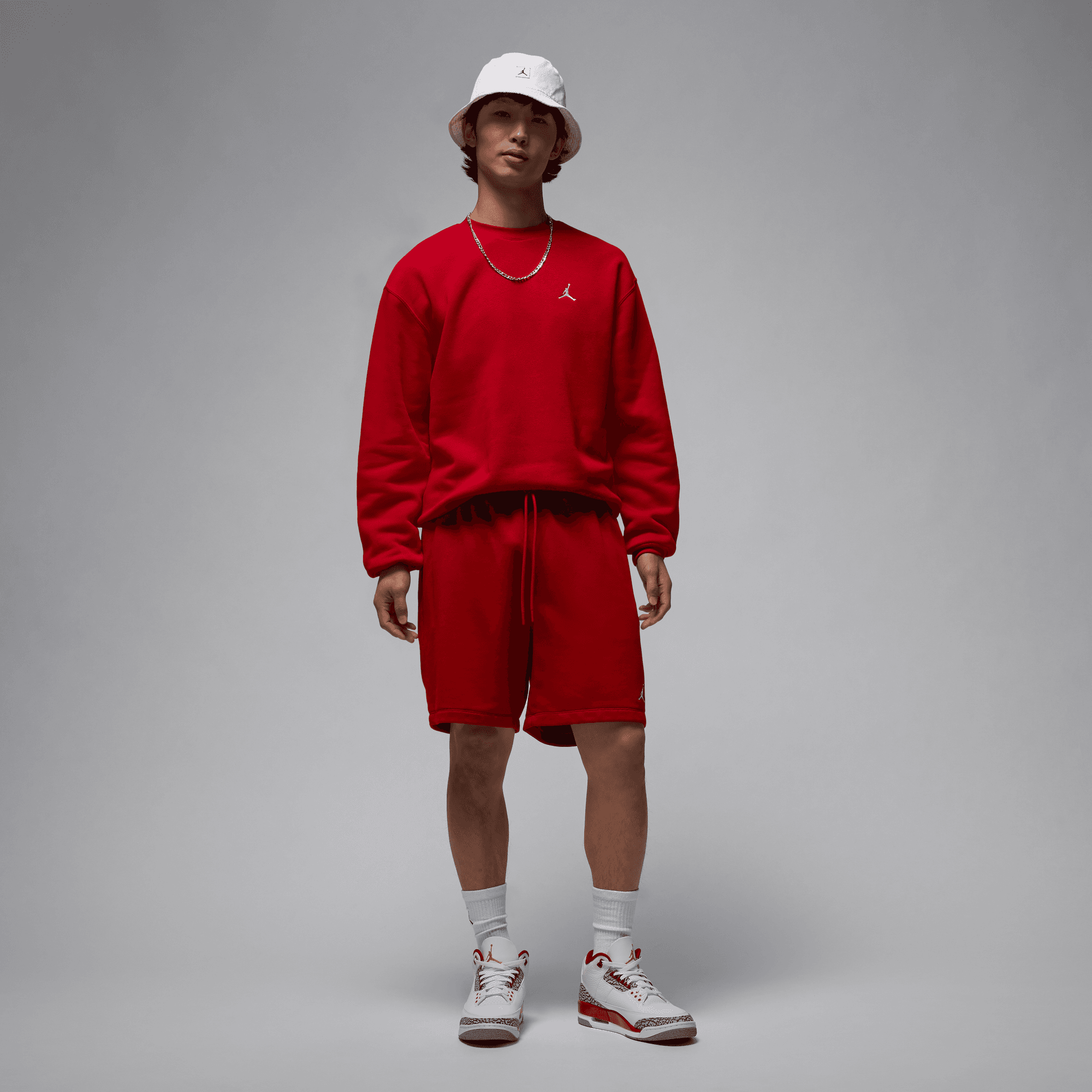 Men's Jordan Brooklyn Fleece Crew-Neck Sweatshirt