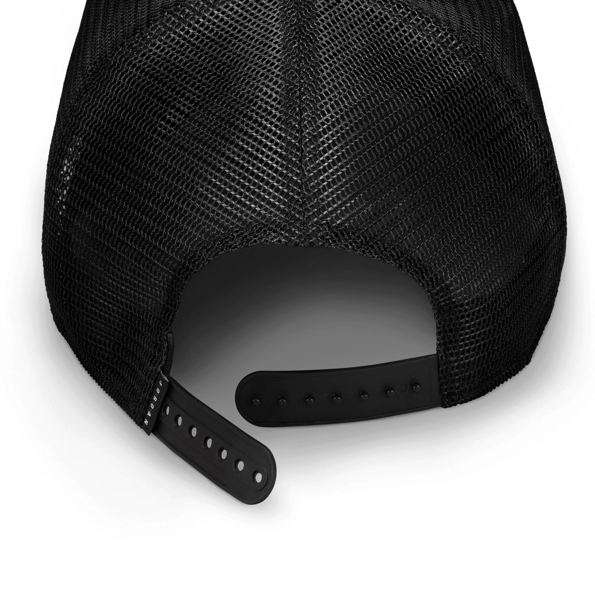 Jordan Rise Structured Hat Adjustable Fit "Black White" (Unisex)