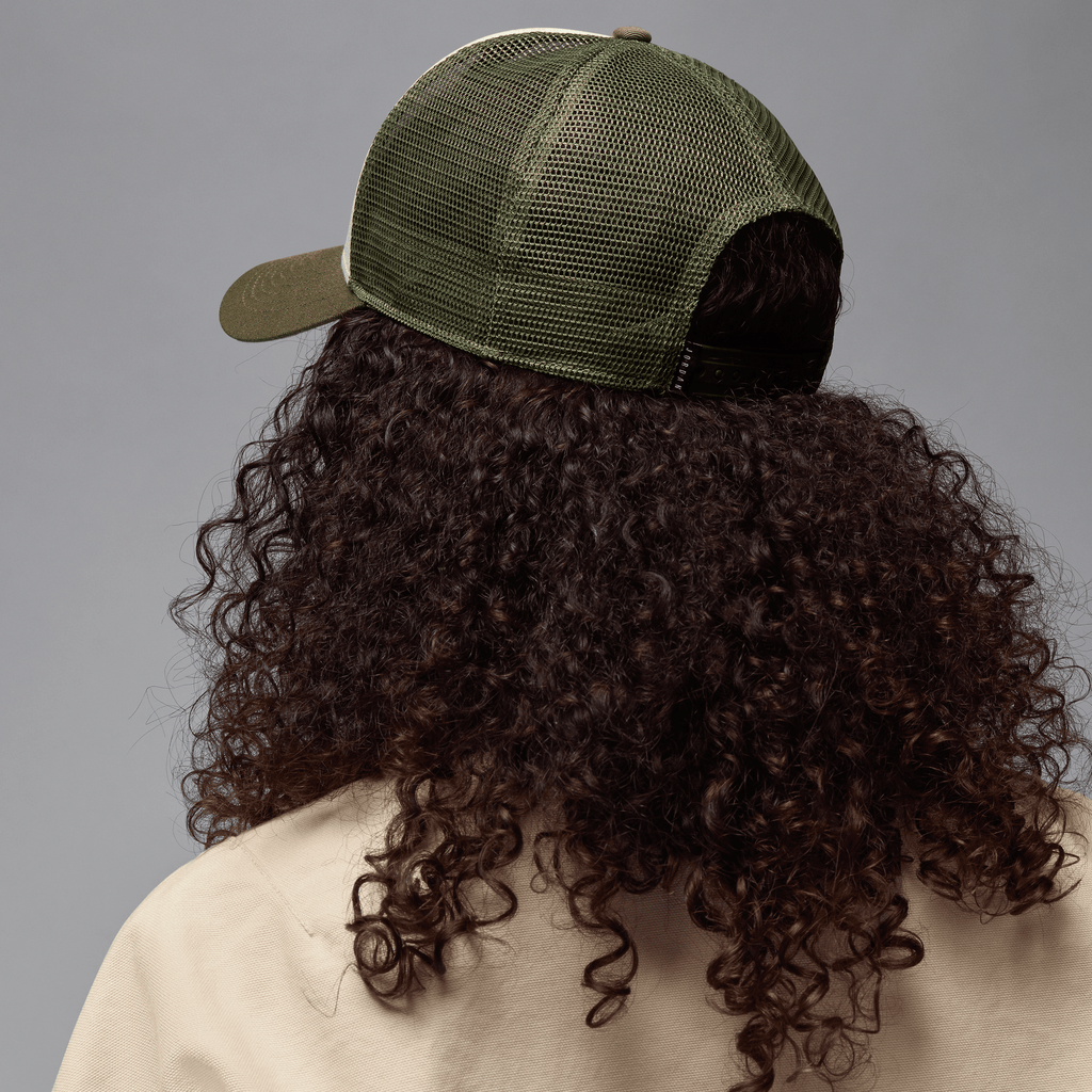 Jordan Rise Structured Hat "White Medium Olive" (Unisex)