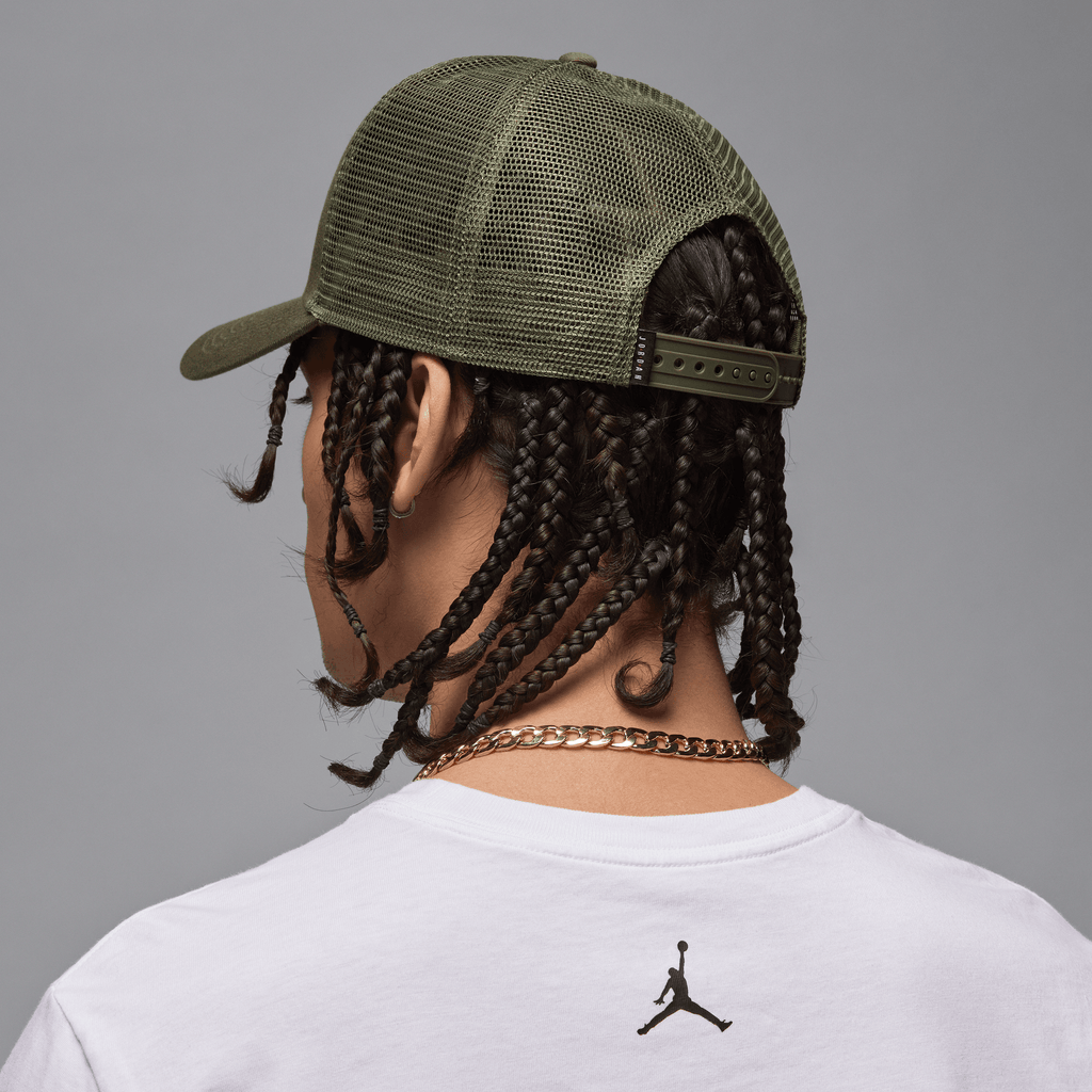Jordan Rise Structured Snapback "Medium Olive" (Unisex)