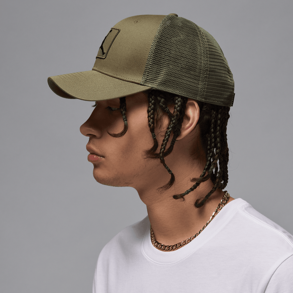 Jordan Rise Structured Snapback "Medium Olive" (Unisex)