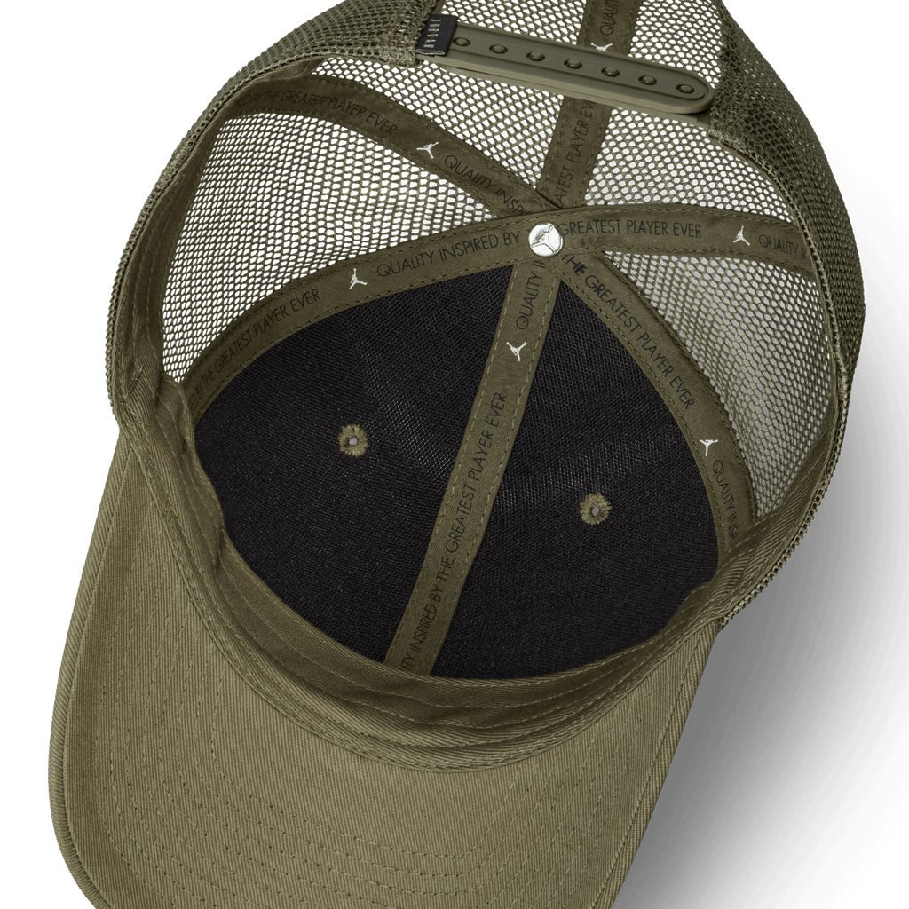 Jordan Rise Structured Snapback "Medium Olive" (Unisex)