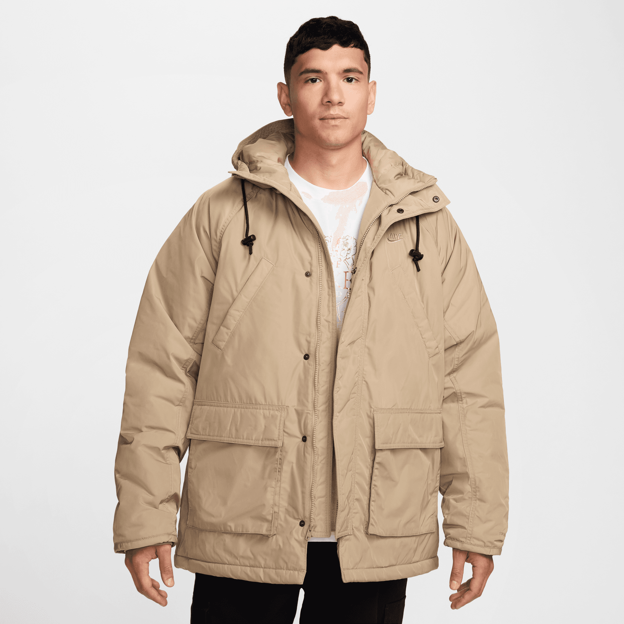 Men s Nike Sportswear Club Therma FIT Parka Jacket The Closet Inc