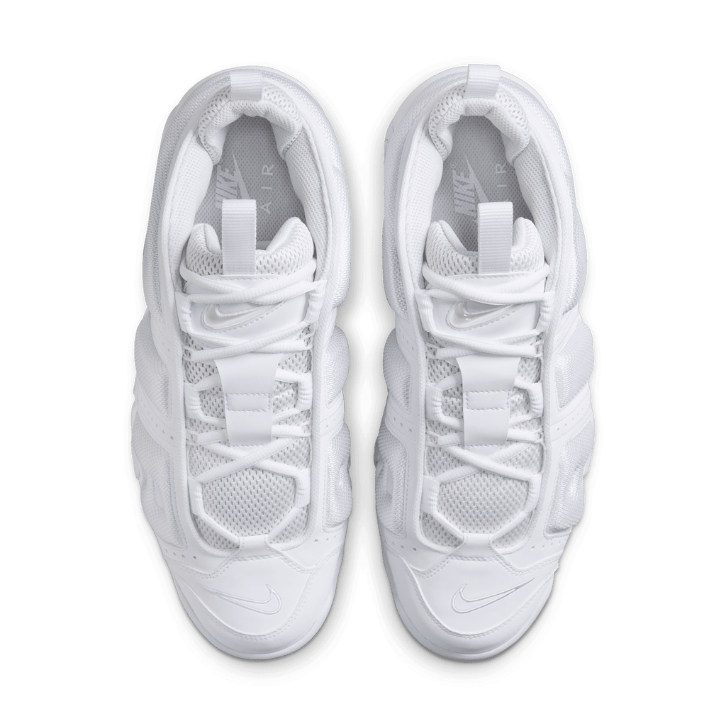 Men's Scottie Pippen Nike Air More Uptempo Low "Triple White"