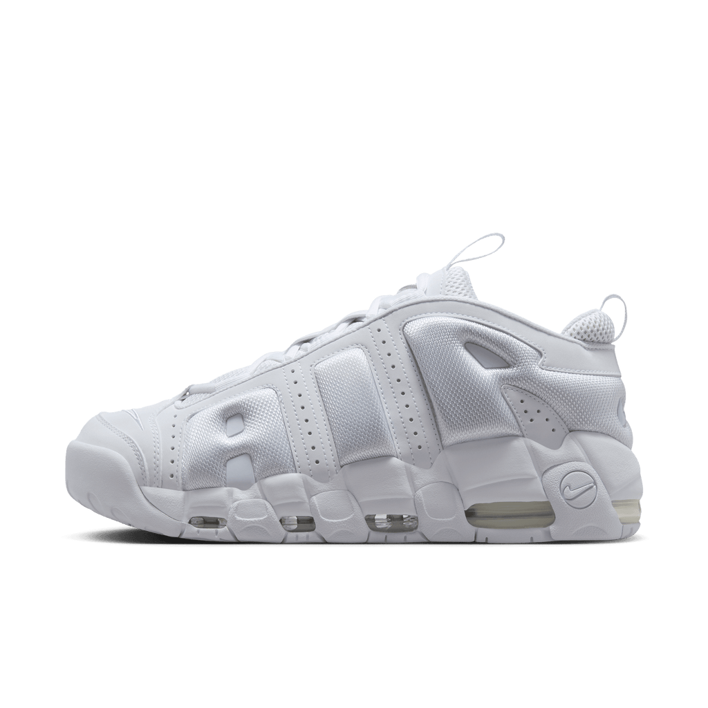 Men's Scottie Pippen Nike Air More Uptempo Low "Triple White"