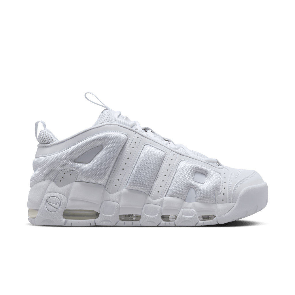 Men's Scottie Pippen Nike Air More Uptempo Low "Triple White"