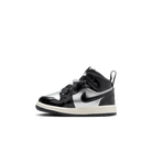 Baby/Toddler Jordan 1 Mid SE "Black Metallic Silver"
