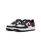 Big Kids' Nike Air Force 1 "Black Dark Team Red"