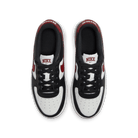 Big Kids' Nike Air Force 1 "Black Dark Team Red"