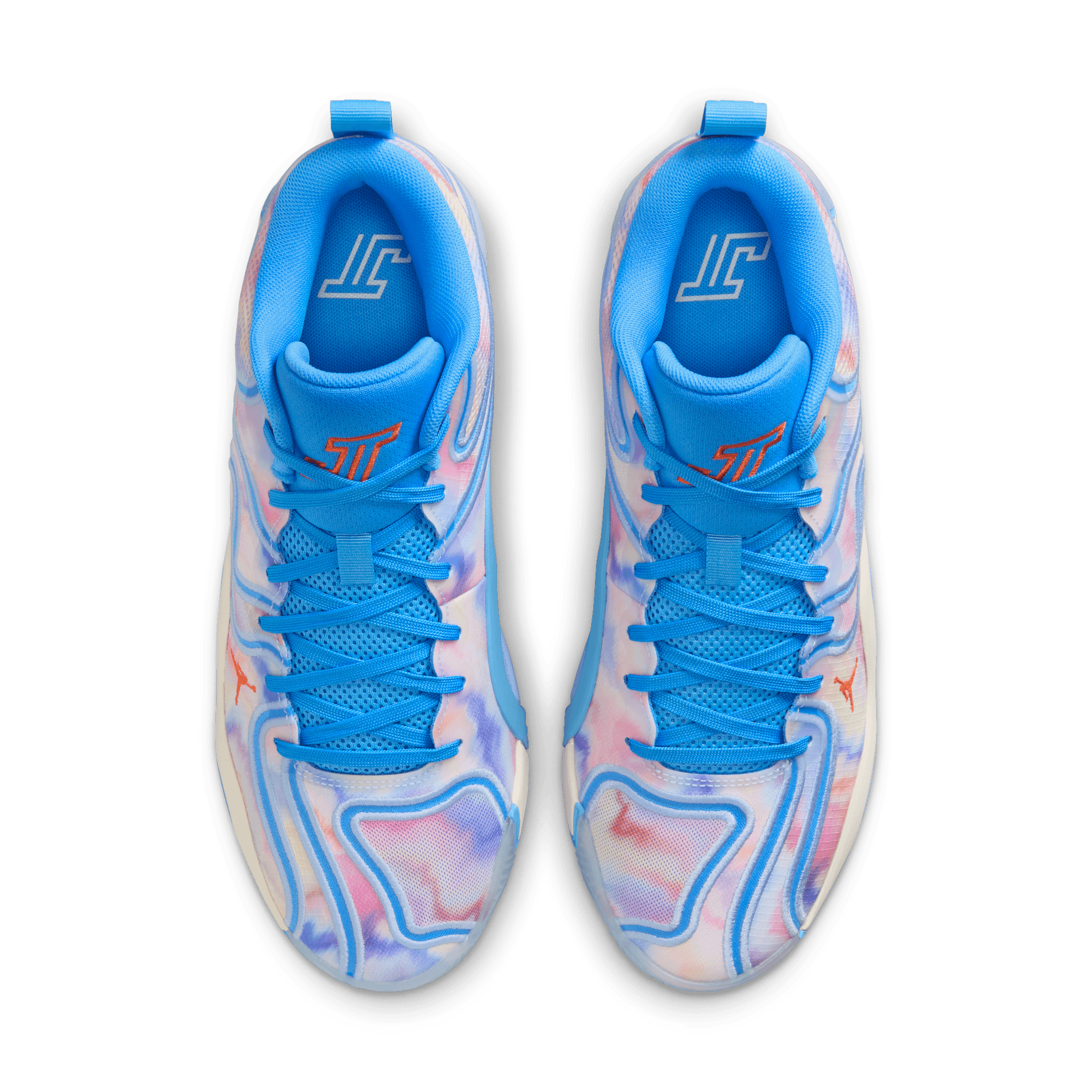 nike tie dye tennis shoes