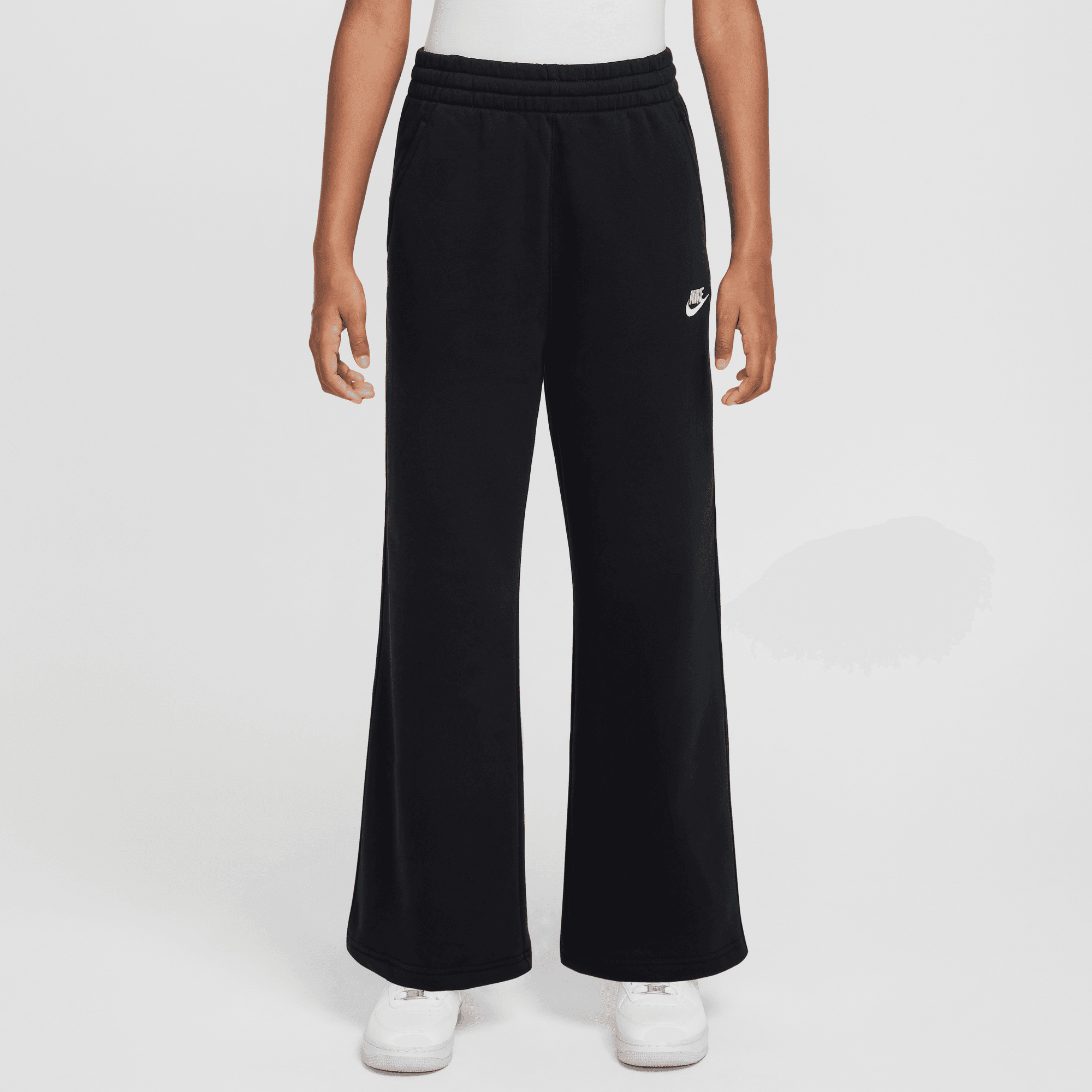 Big Kids' Nike Sportswear Club Fleece Wide-Leg Pants