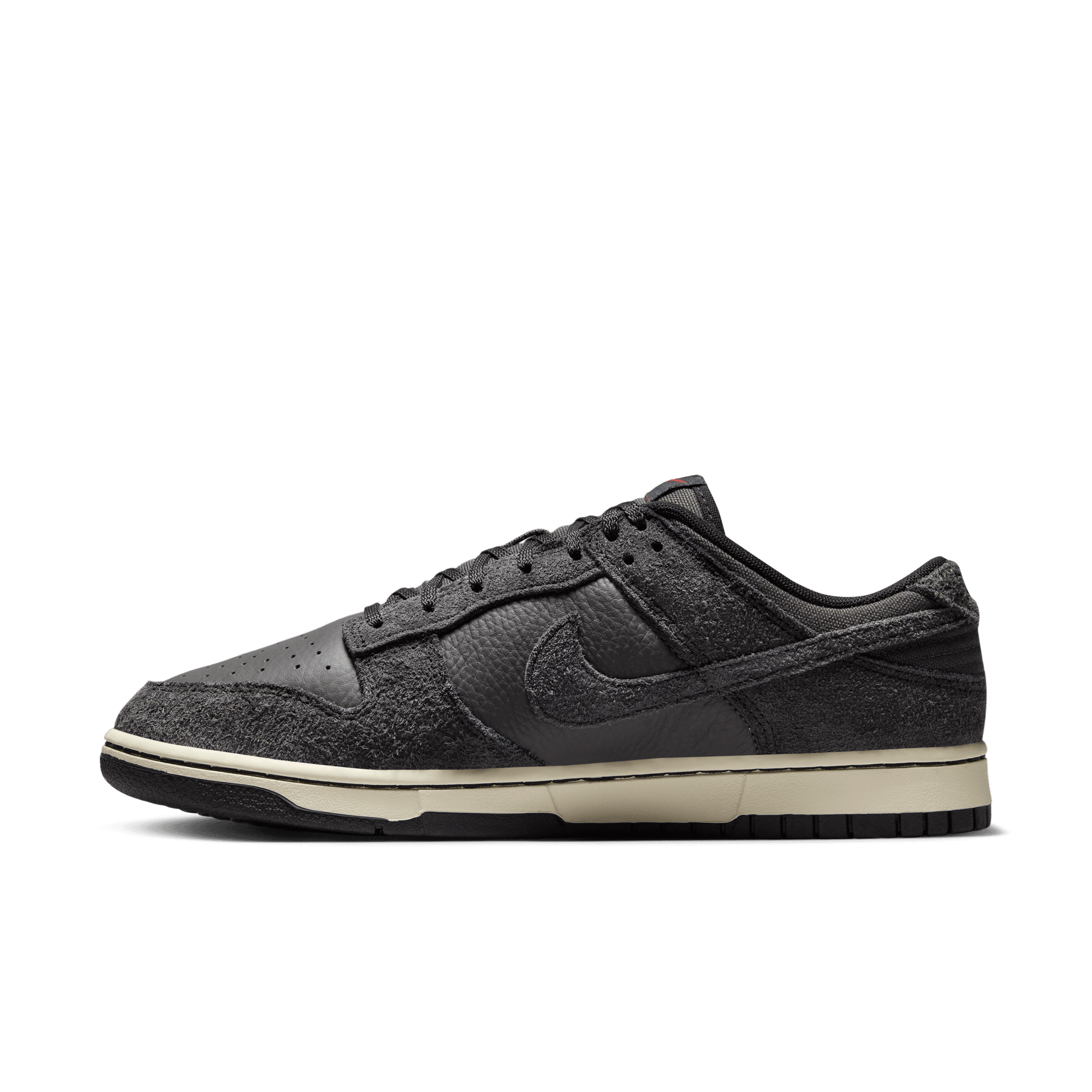 Men's Nike Dunk Low Retro Premium “Black Off Noir/Shaggy Suede”