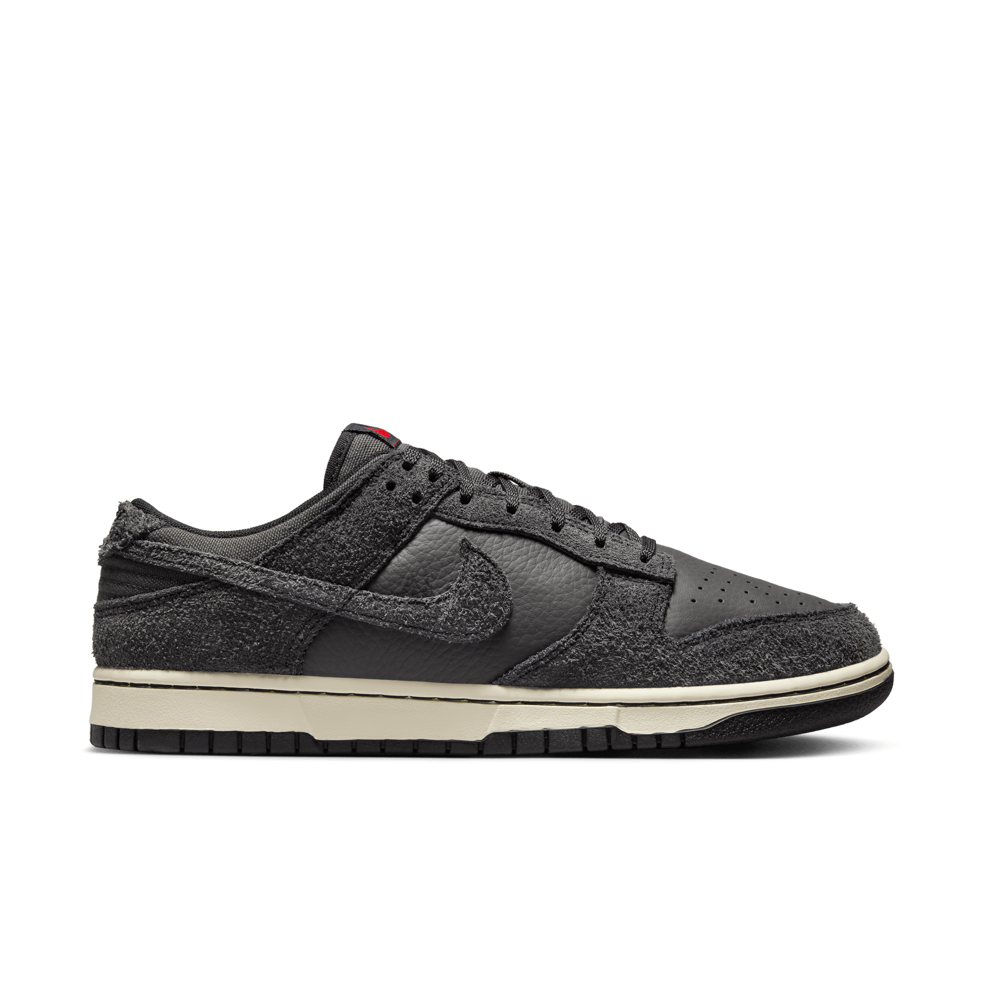 Men's Nike Dunk Low Retro Premium “Black Off Noir/Shaggy Suede”