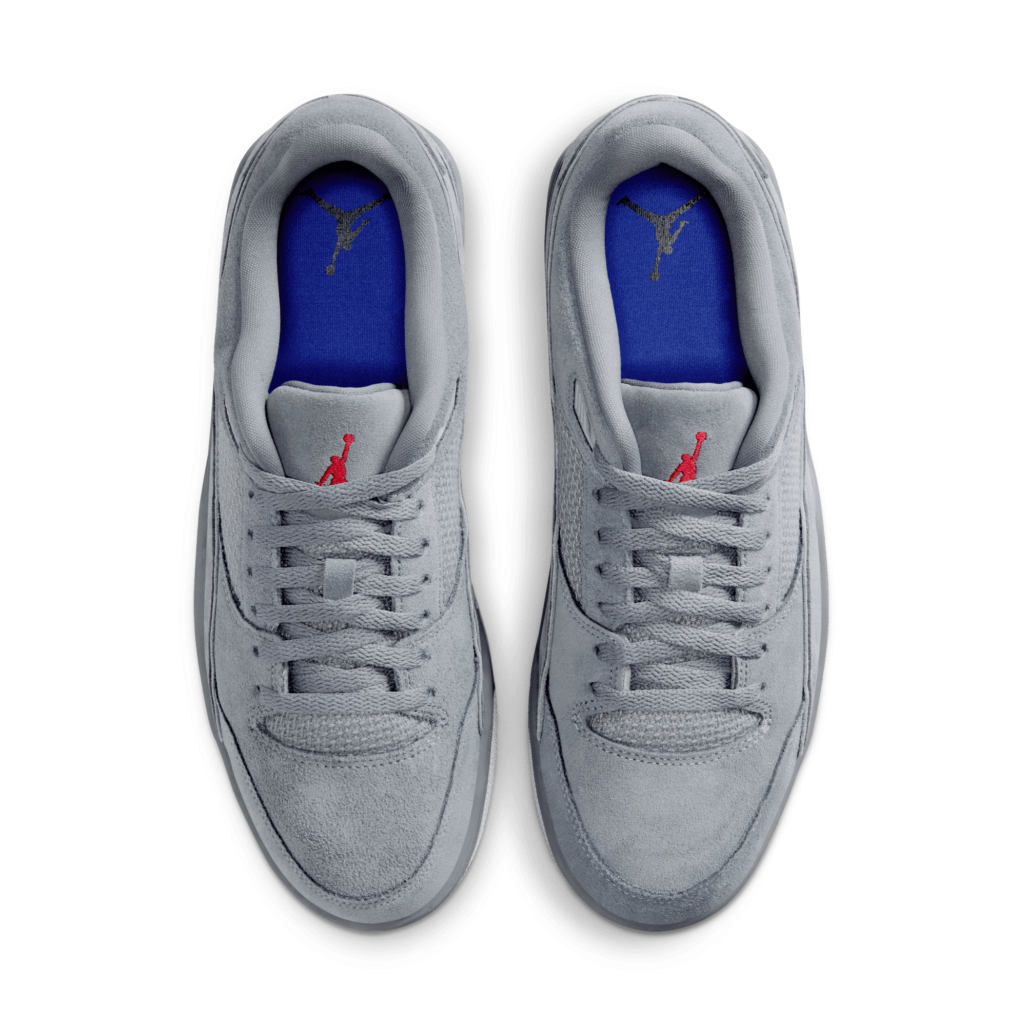 Men's Jordan Flight Court "Cool Grey Varsity Red"