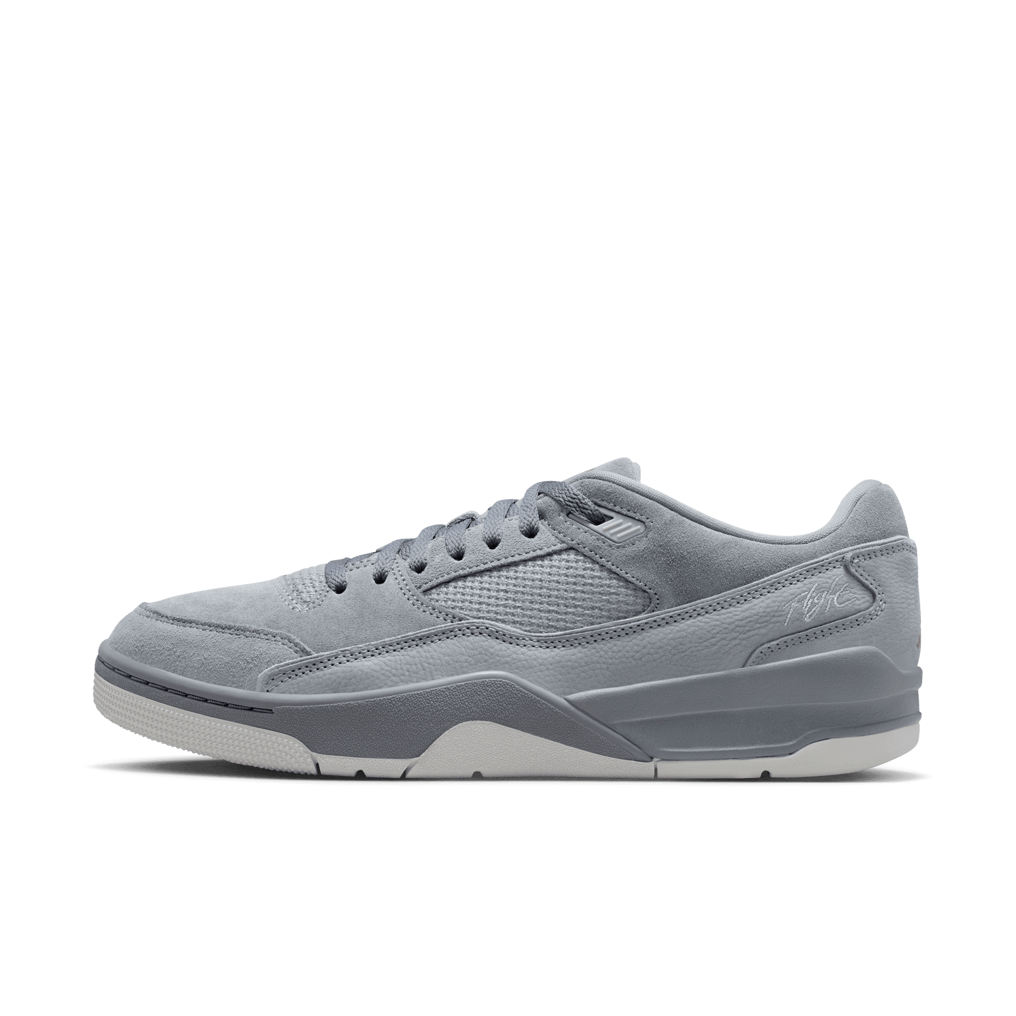 Men's Jordan Flight Court "Cool Grey Varsity Red"