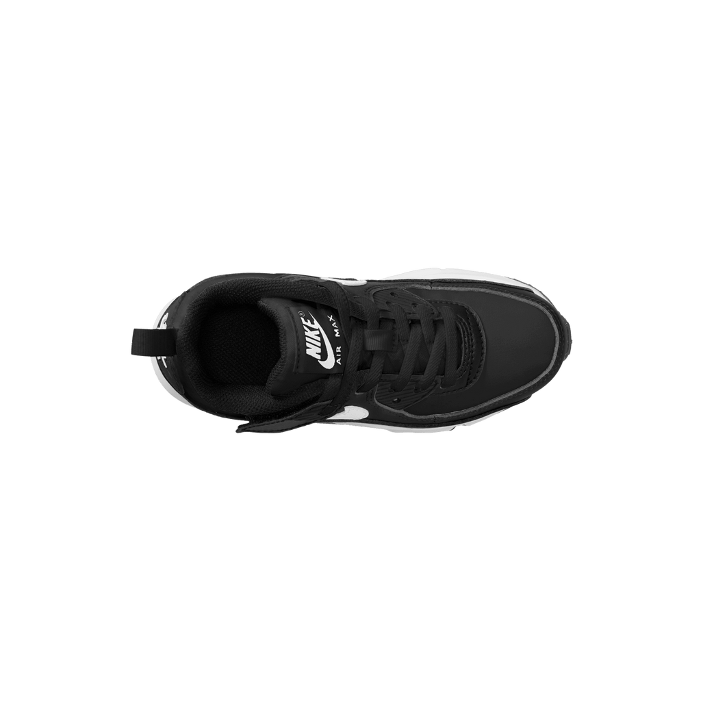 Little Kids' Nike Air Max 90 EasyOn "Black White"