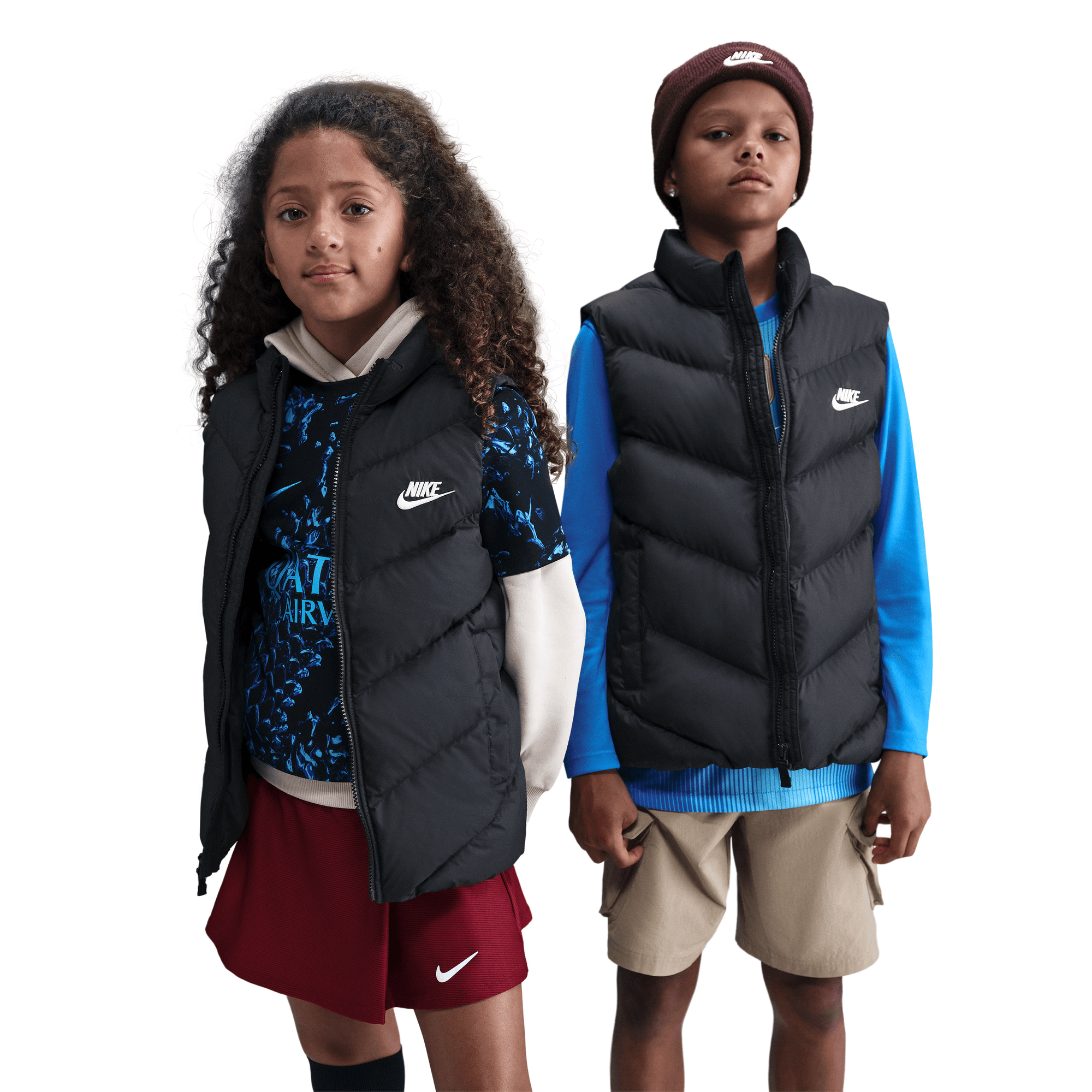 Big Kids' Nike Sportswear Loose-Fit Puffer Vest (Unisex)