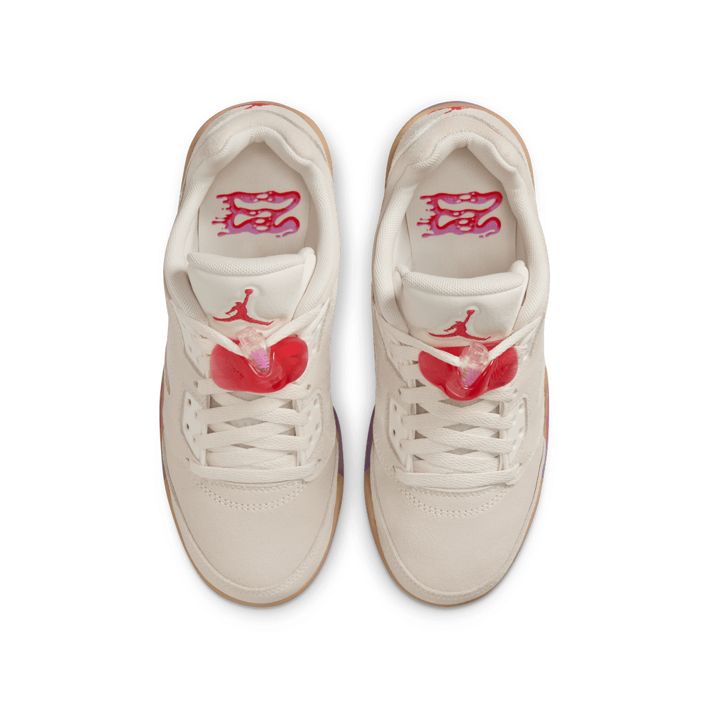 Big Kids' Air Jordan 5 Retro Low “Peanut Butter Jelly”