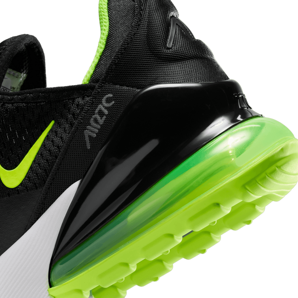 Big Kids' Nike Air Max 270 "Black Lightning Volt"