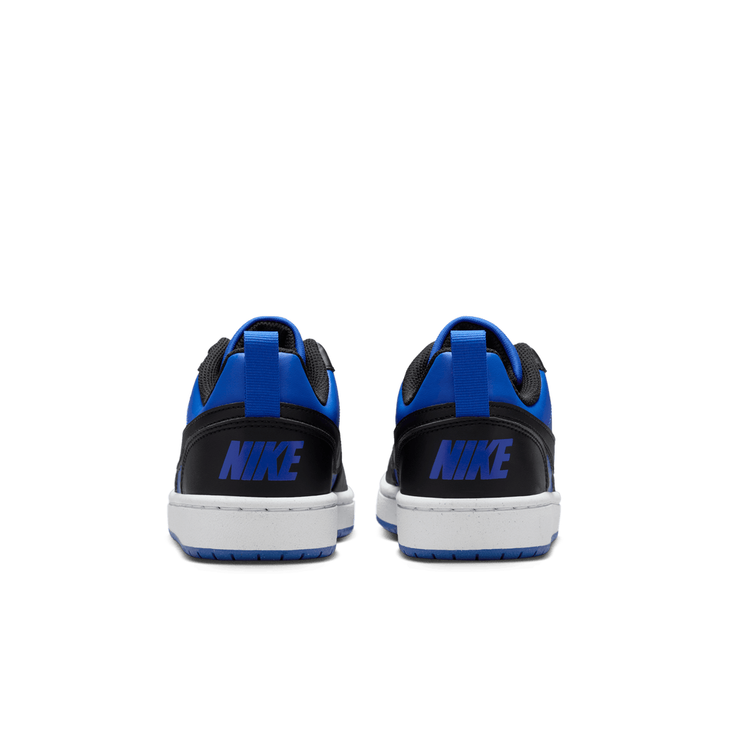 Big Kids' Nike Court Borough Low Recraft "Game Royal Black"