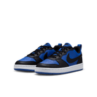 Big Kids' Nike Court Borough Low Recraft "Game Royal Black"