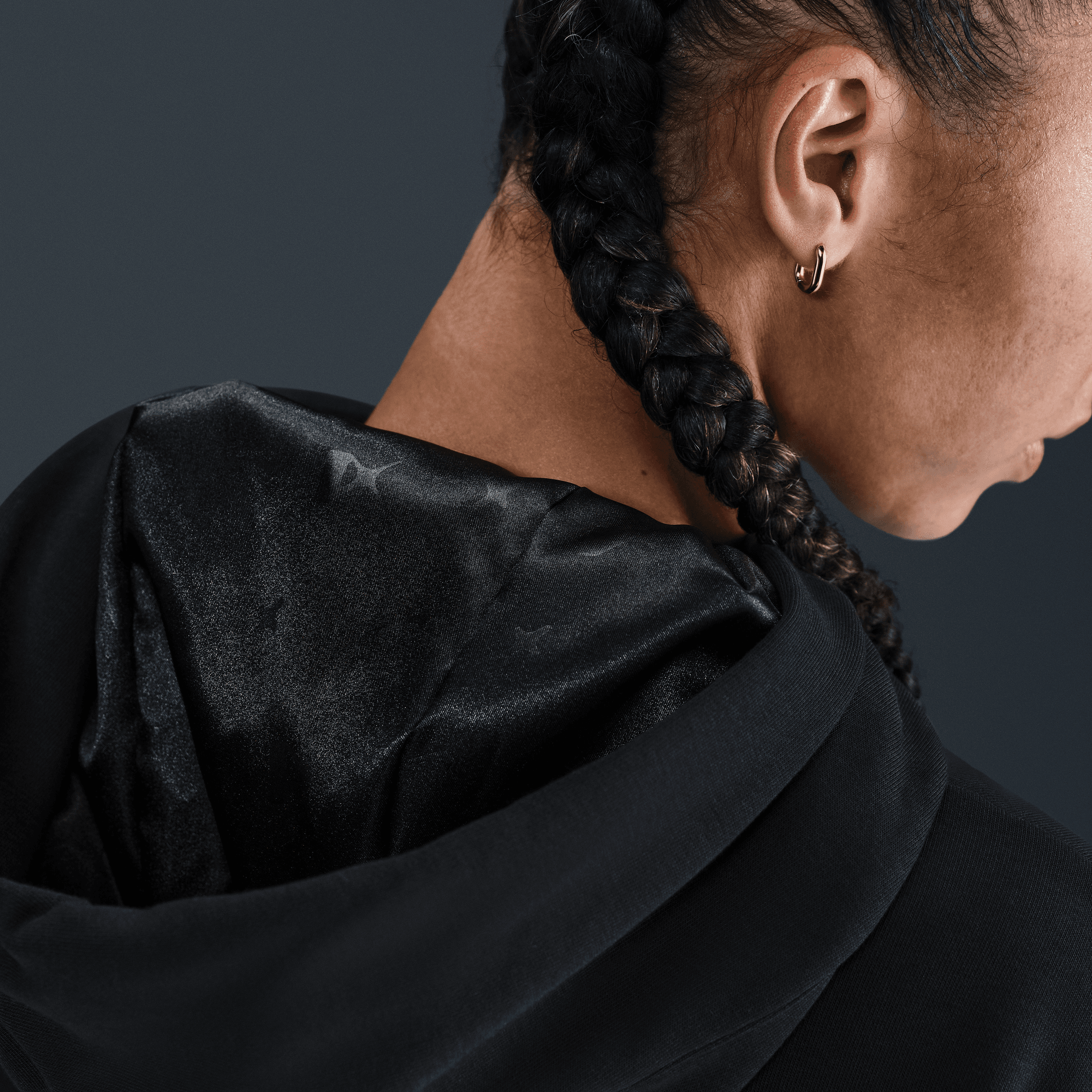 Women's Nike A'ja Wilson Oversized Cropped Basketball Hoodie