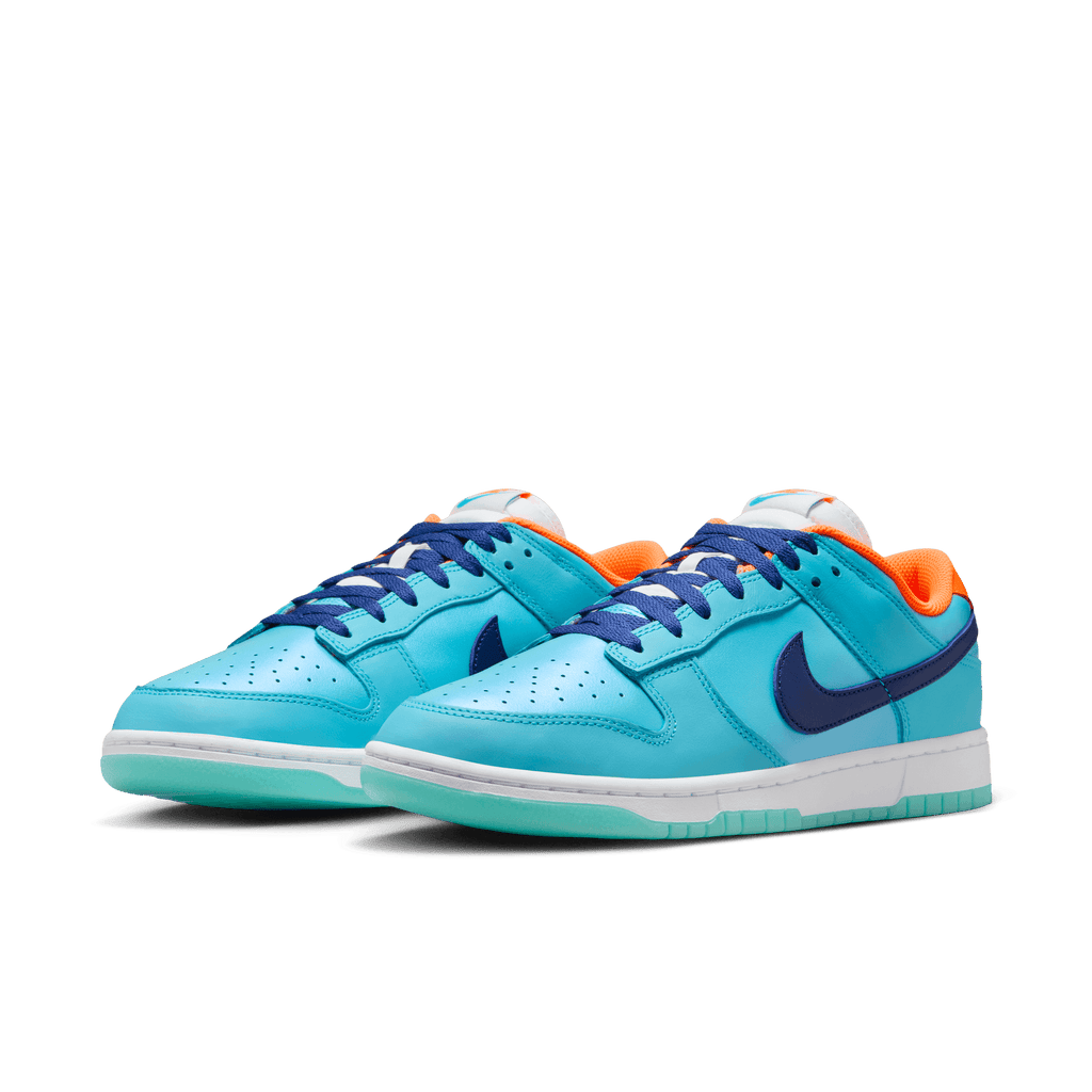 Men's Nike Dunk Low SE "Baltic Blue Total Orange"