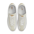 Women's Nike Cortez Leather "White Bronze Perforated Swoosh"