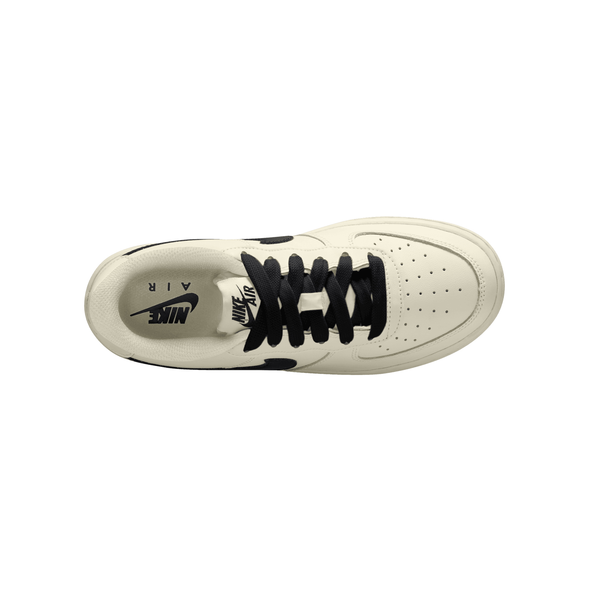 Big Kids' Nike Air Force 1 LV8 "Soft Pearl Black Gum"