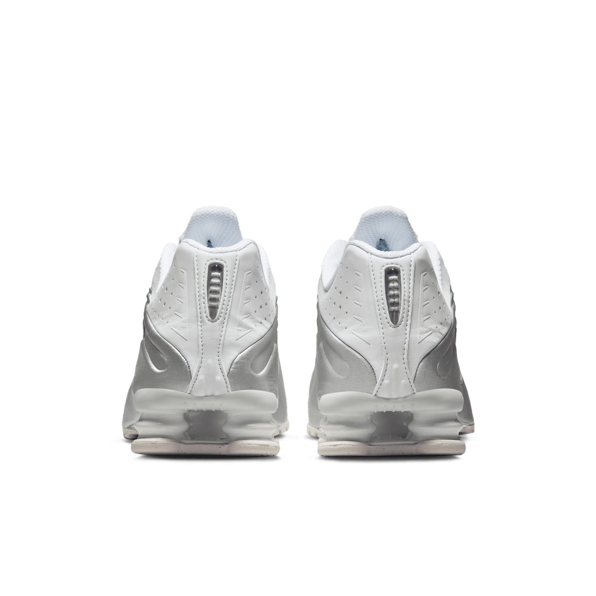 Men's Nike Shox R4 "White Metallic Silver"