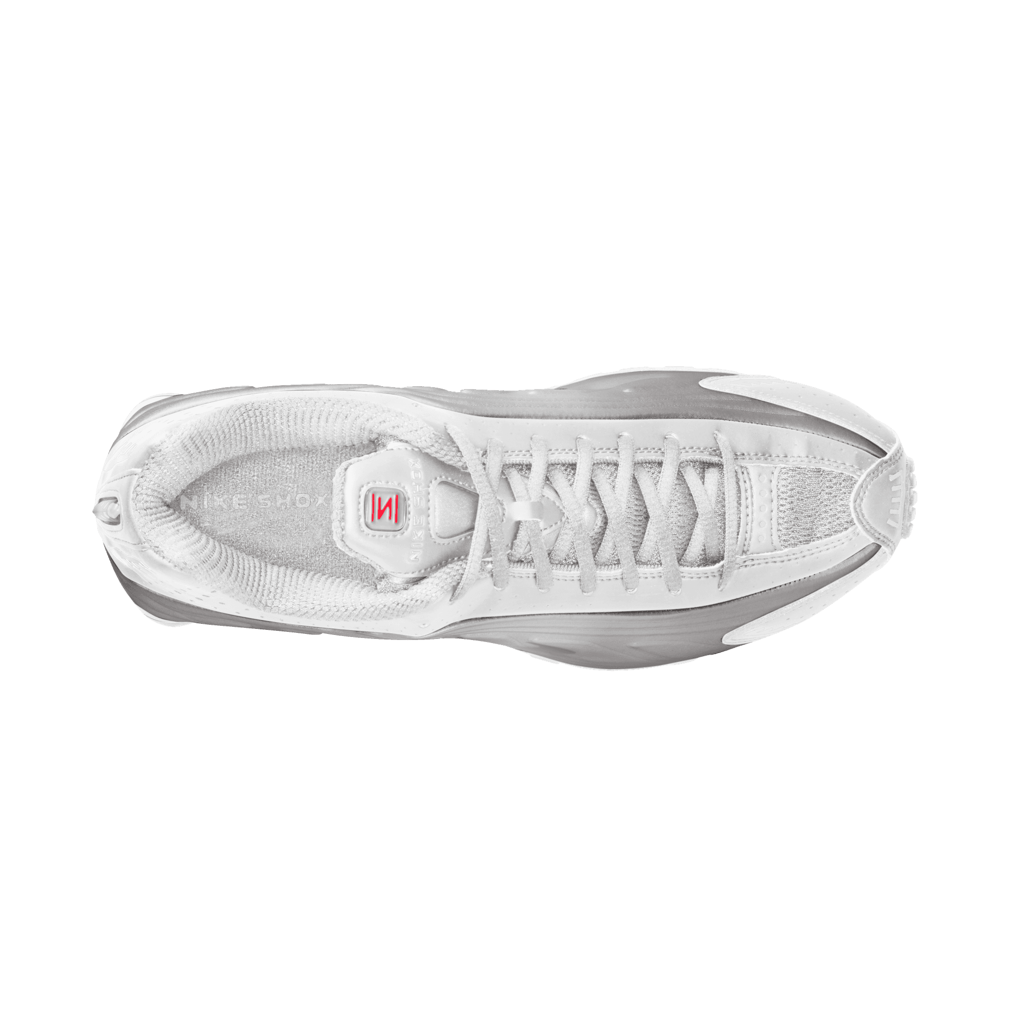 Men's Nike Shox R4 "White Metallic Silver"