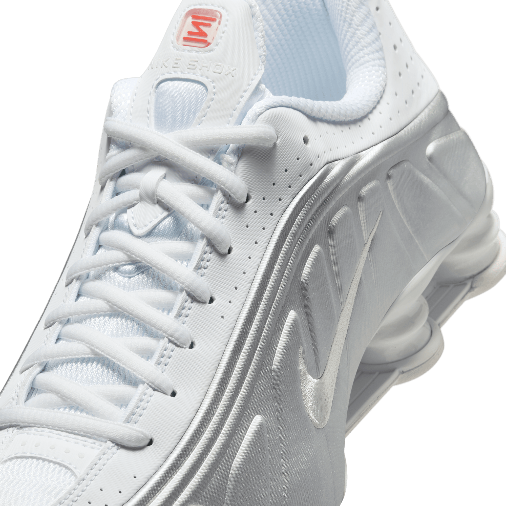 Men's Nike Shox R4 "White Metallic Silver"