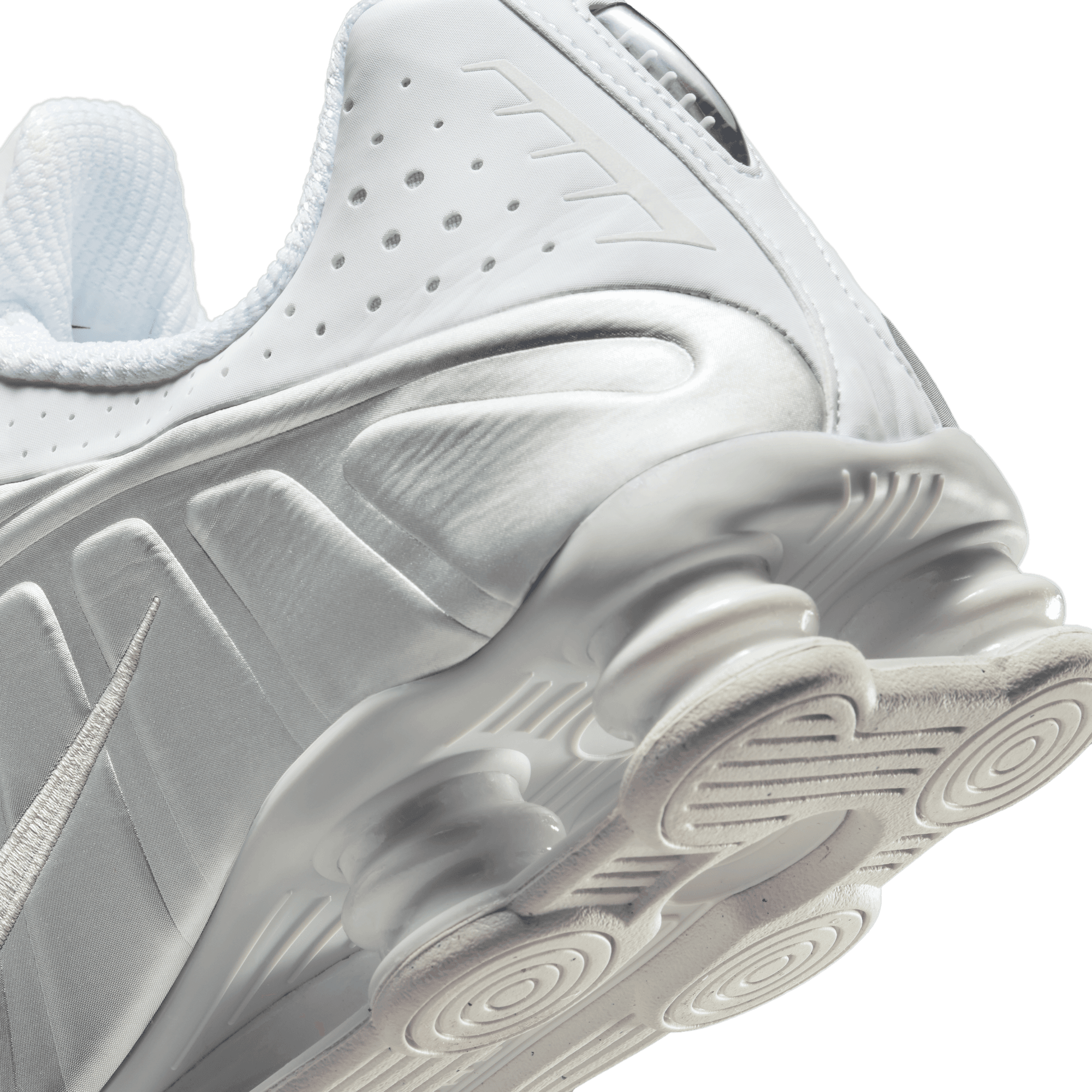 Men's Nike Shox R4 "White Metallic Silver"