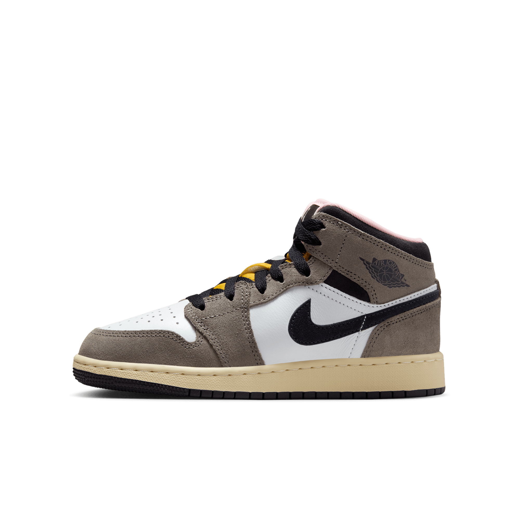 Big Kids' Air Jordan 1 Mid SE "Cave Stone"