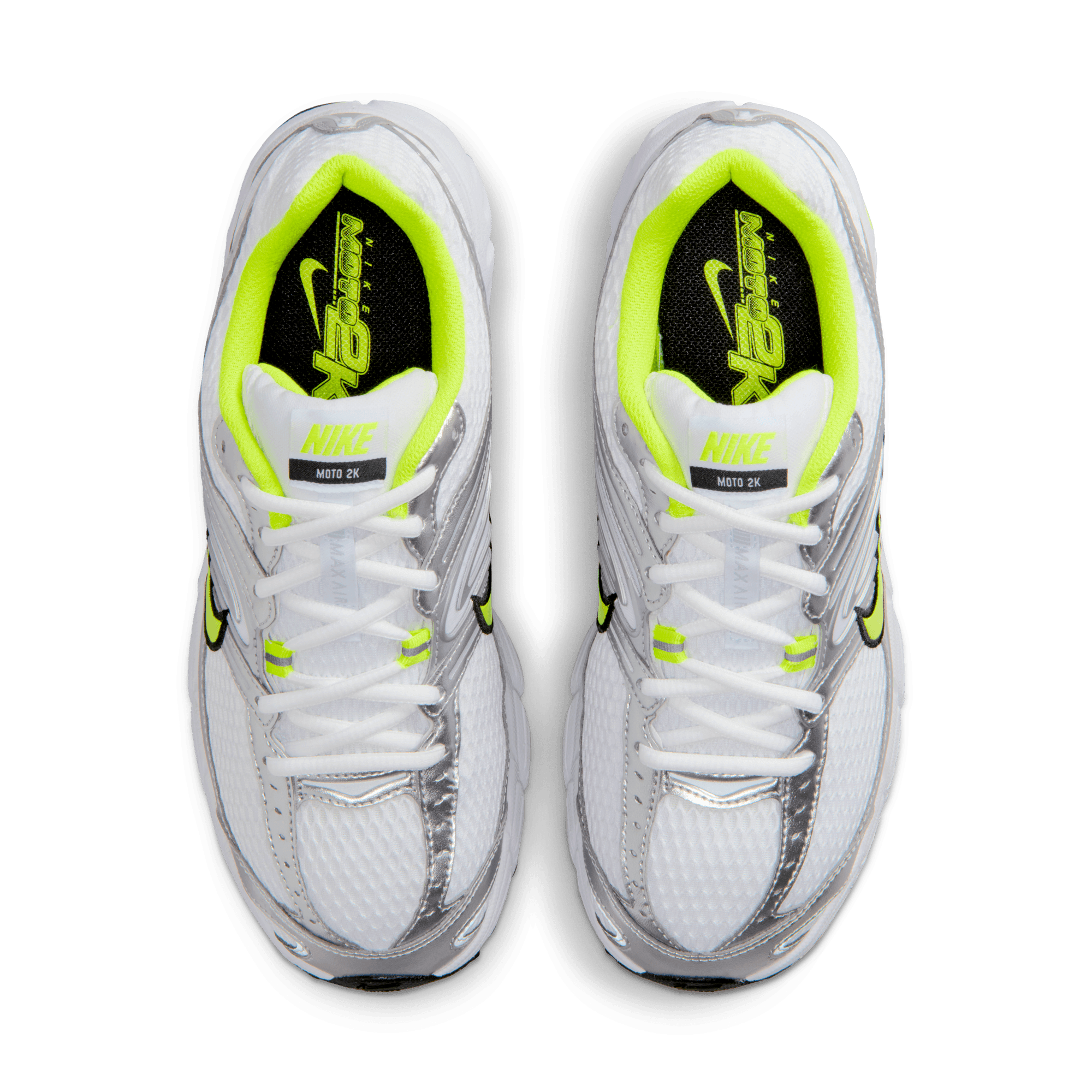 Women's Nike Air Max Moto 2K "White Cyber Metallic Silver"