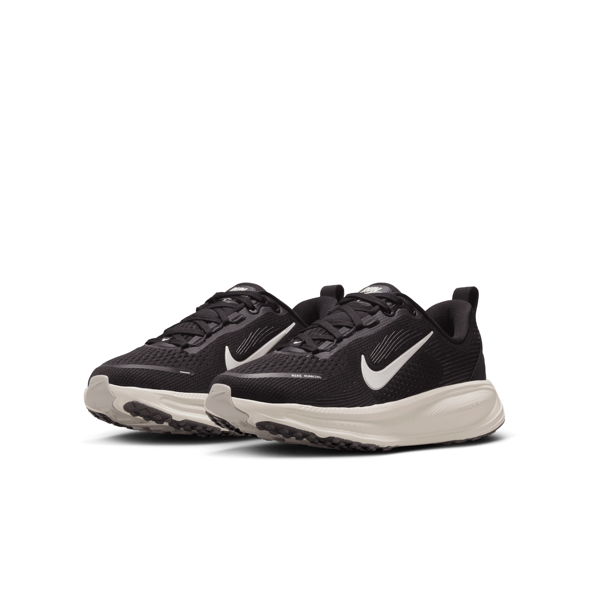 Big Kids' Nike Vomero 18 "Black Coconut Milk Iron Ore Summit White"