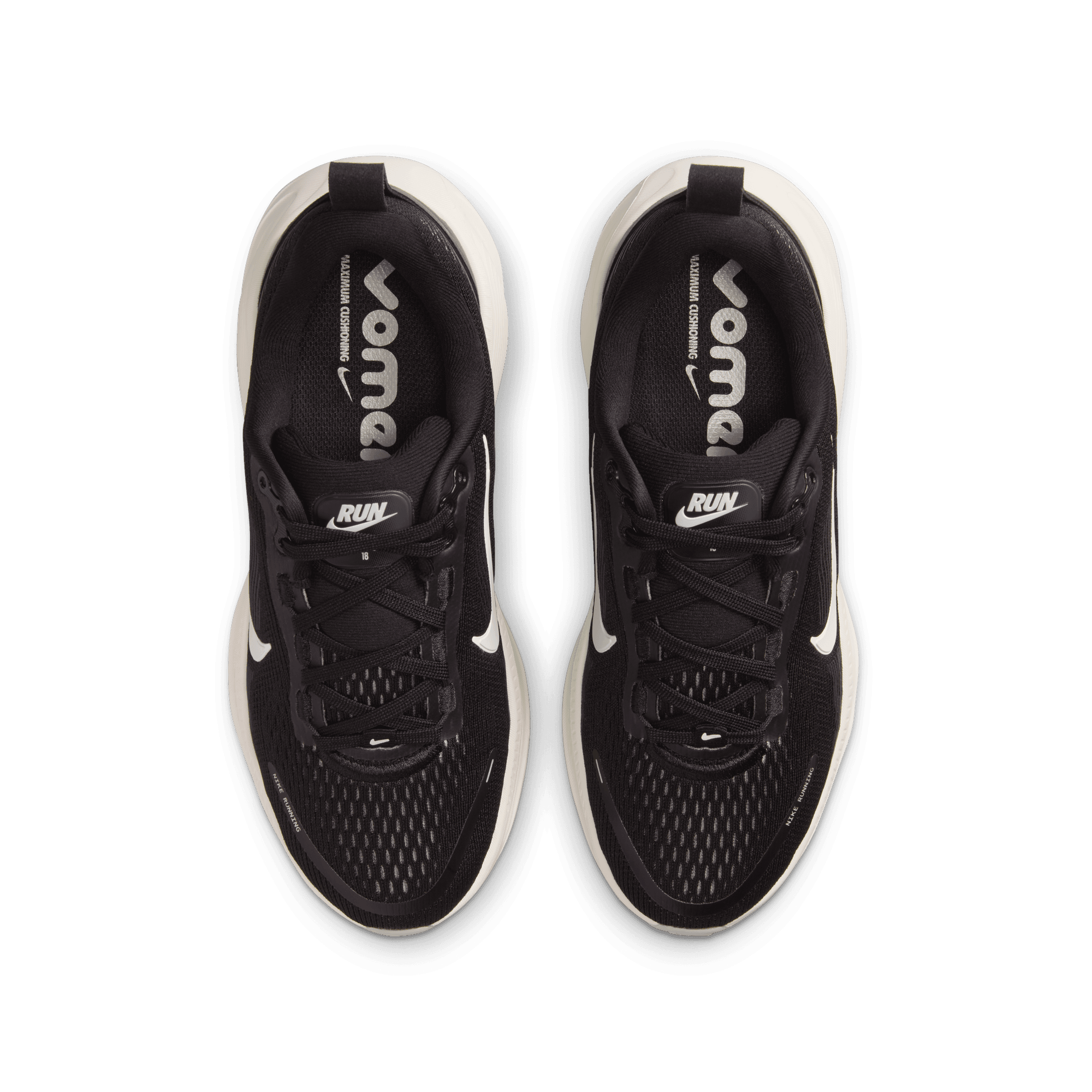 Big Kids' Nike Vomero 18 "Black Coconut Milk Iron Ore Summit White"