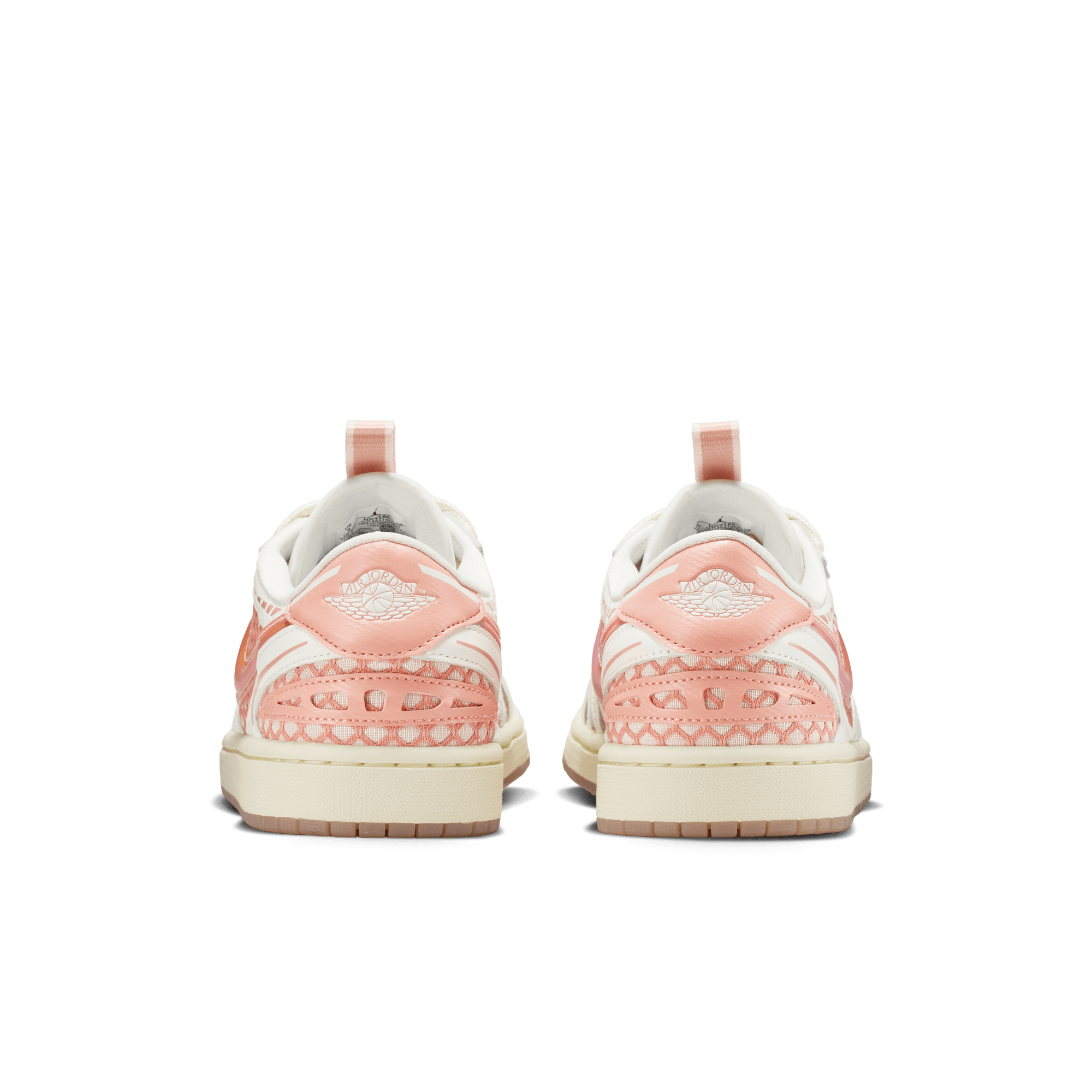 Women's Air Jordan 1 Low Method of Make "Sail Washed Coral"