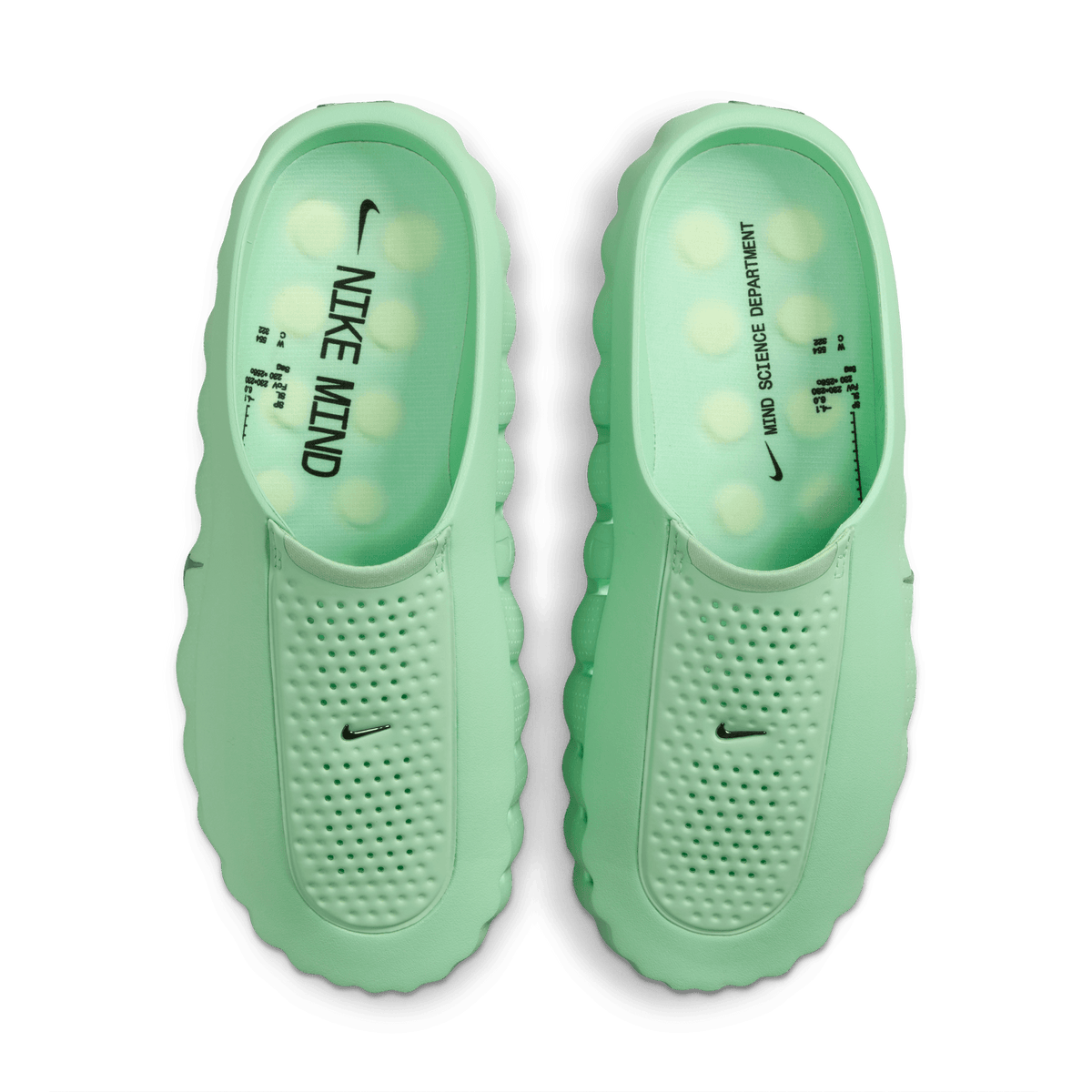 Men's Nike Mind 001 Pregame Mules "Cucumber Calm"