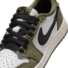 Big Kids' Air Jordan 1 Retro Low OG "Medium Olive"