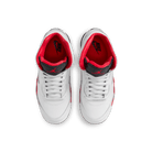 Little Kids' Jordan 5 Retro "Fire Red Black Tongue"