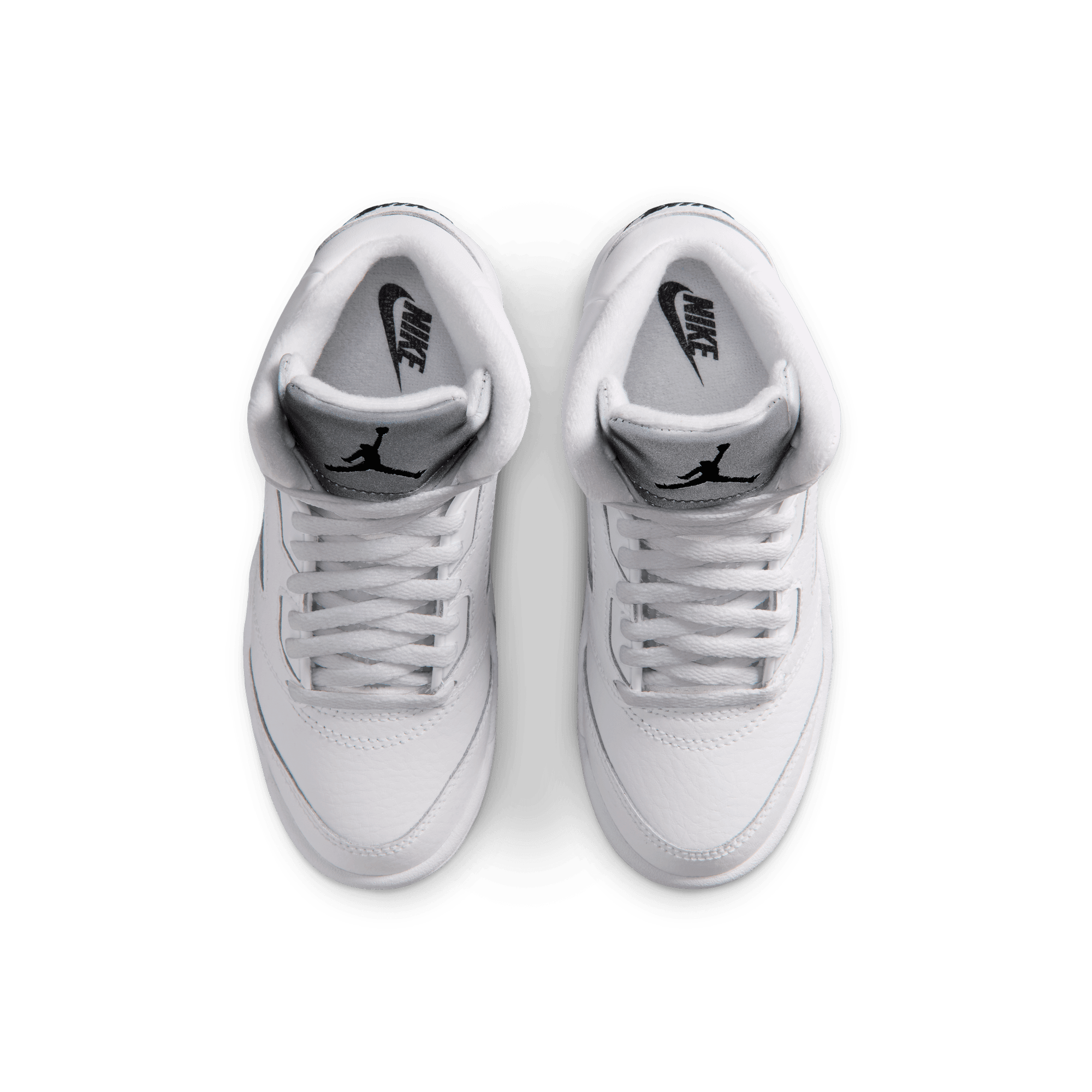 Little Kids' Jordan 5 Retro OG "White Metallic"