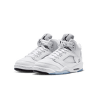 Big Kids' Air Jordan 5 Retro "White Metallic" (Unisex)