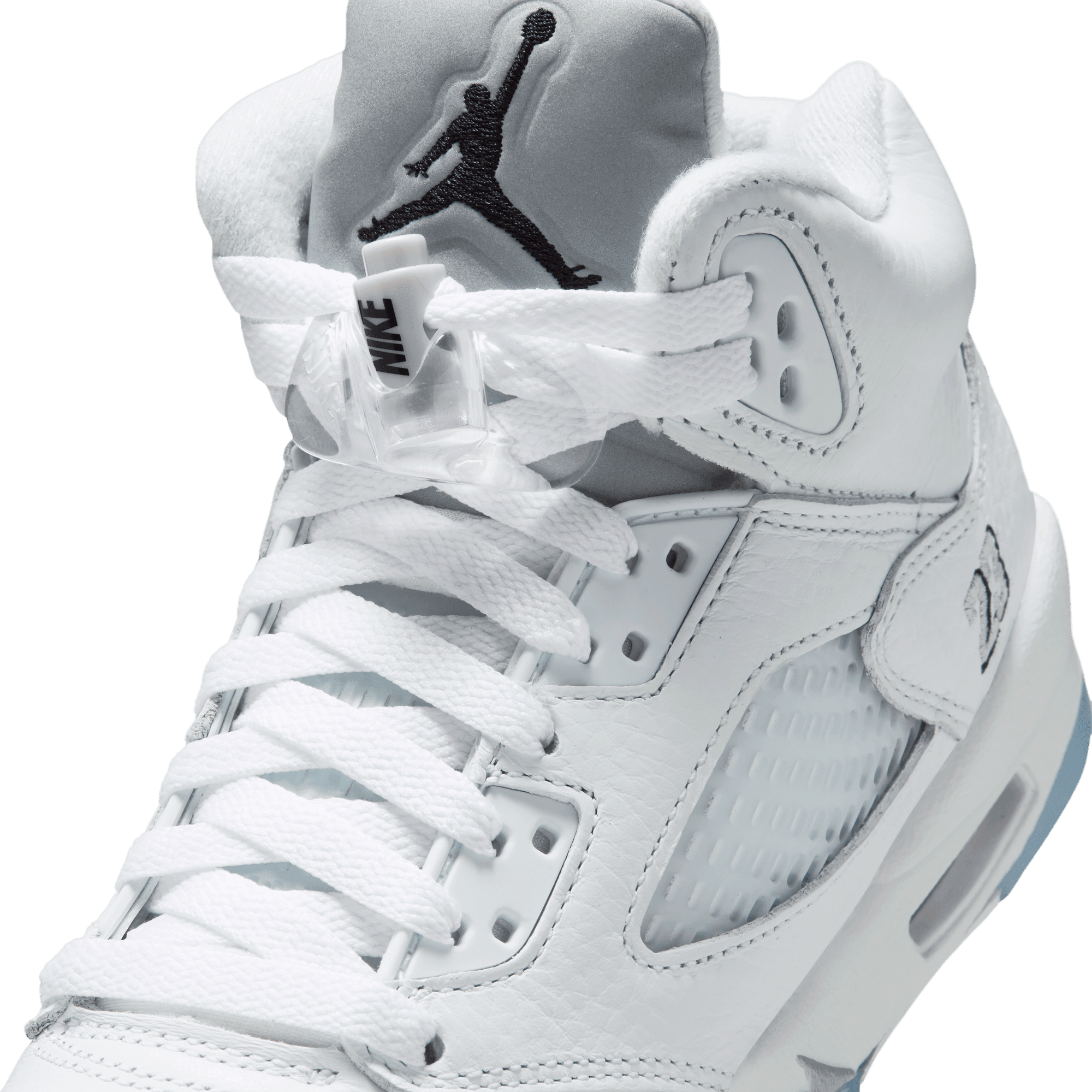 Big Kids' Air Jordan 5 Retro "White Metallic" (Unisex)
