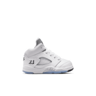 Baby/Toddler Jordan 5 Retro OG "White Metallic"