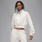 Women's Jordan Flight Fleece Quarter-Zip Top