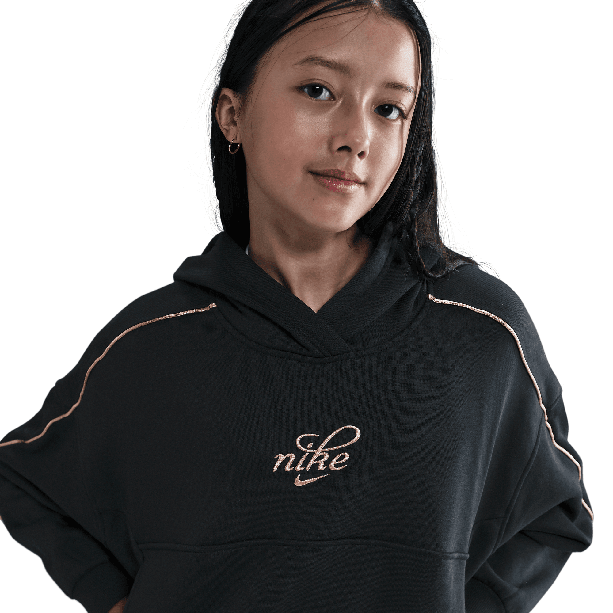 Big Kids' Nike Sportswear Club Fleece Boxy Hoodie